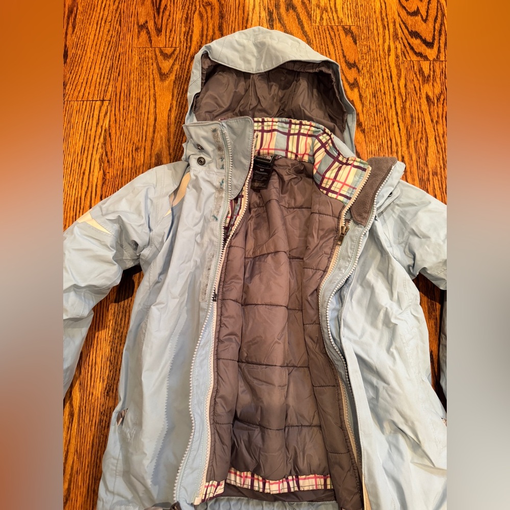 Girls North Face 3 in 1 parka